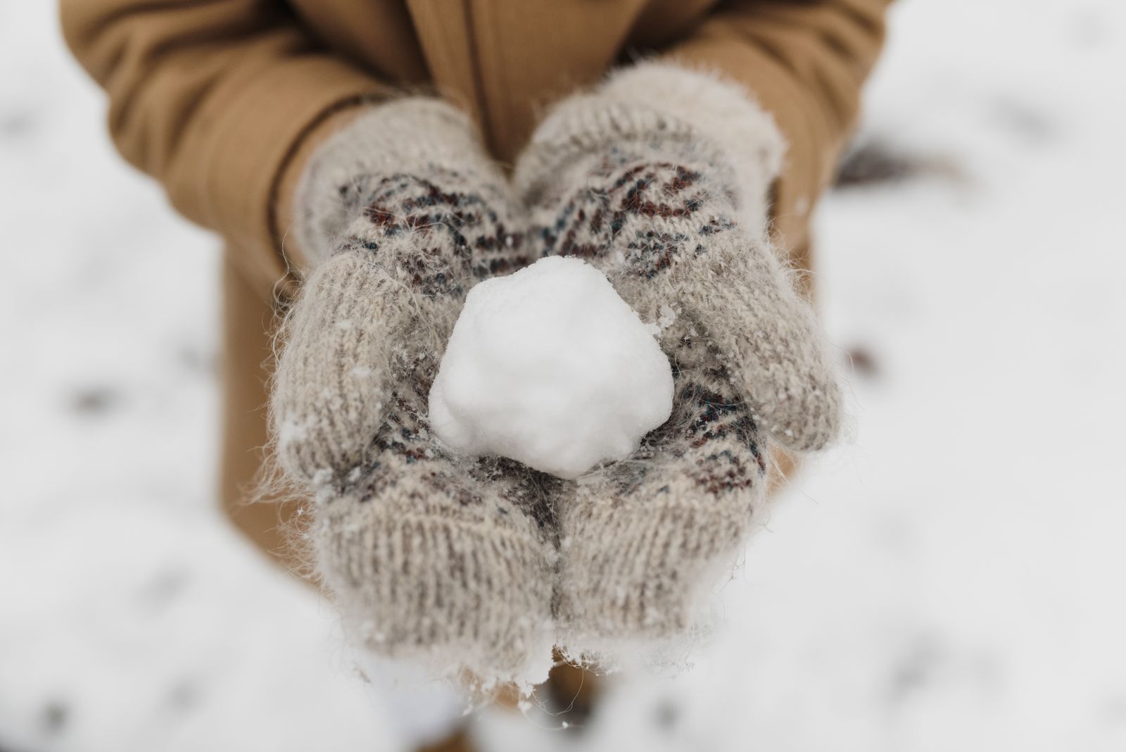 Alpaka-Handschuhe Winterfell (Foto: Pexels #6012813)